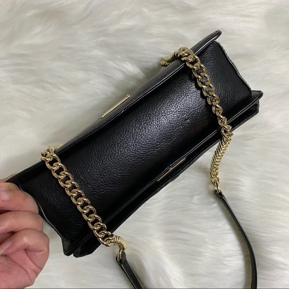 Rebecca Minkoff Quilted Love Crossbody Bag Black